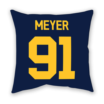 UC Berkeley - NCAA Football : Chase Meyer - Graphic Pillow-1
