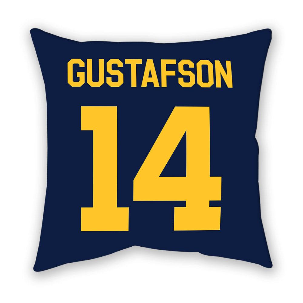 UC Berkeley - NCAA Men's Soccer : Griffin Gustafson - Graphic Pillow-1