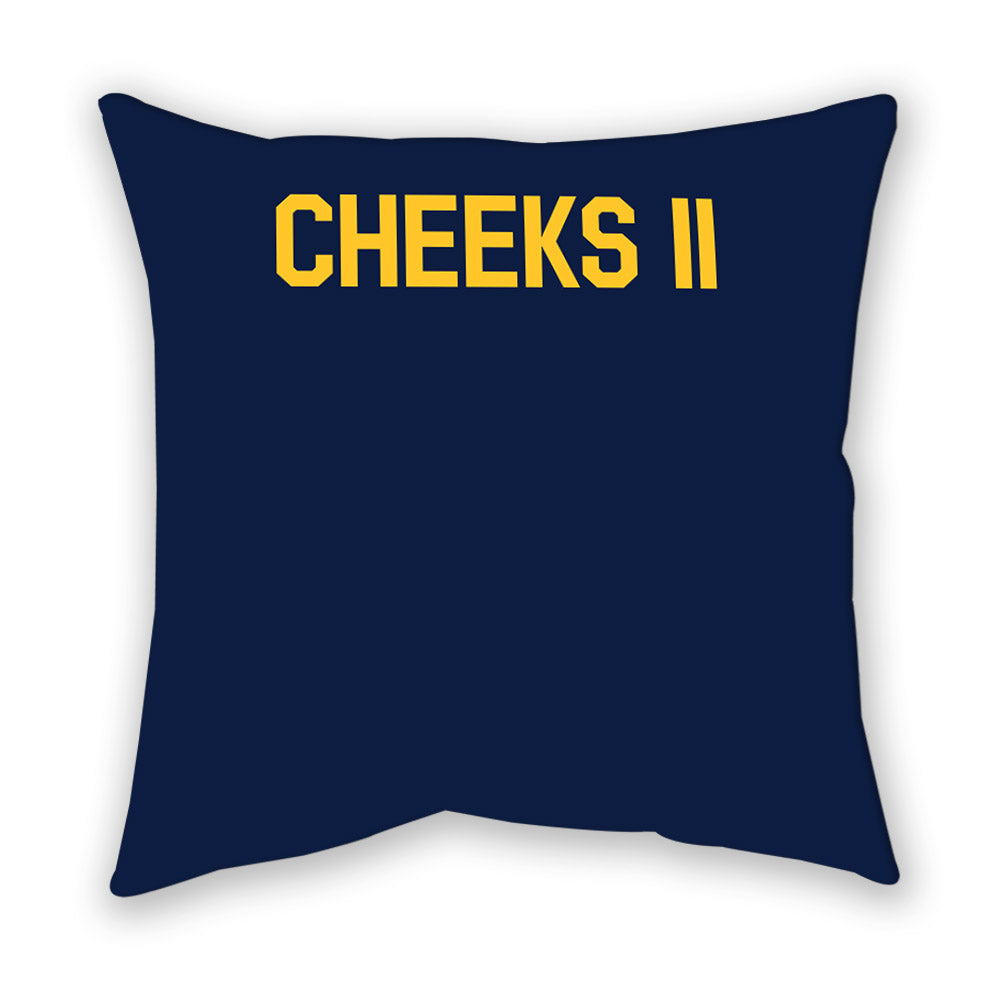 UC Berkeley - NCAA Men's Track & Field : Brandon Cheeks II - Graphic Pillow-1