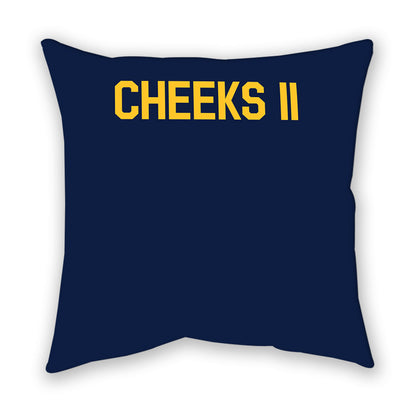 UC Berkeley - NCAA Men's Track & Field : Brandon Cheeks II - Graphic Pillow-1