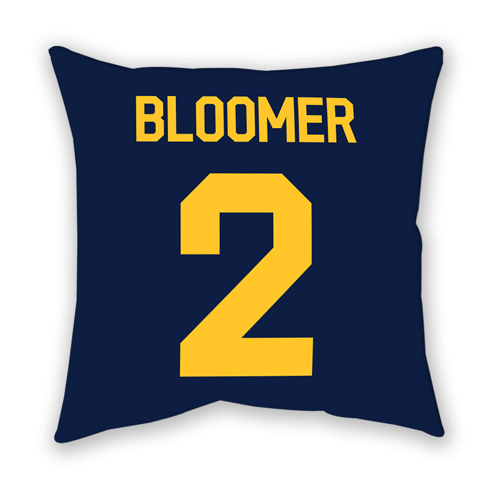 UC Berkeley - NCAA Women's Lacrosse : Katie Bloomer - Graphic Pillow-1