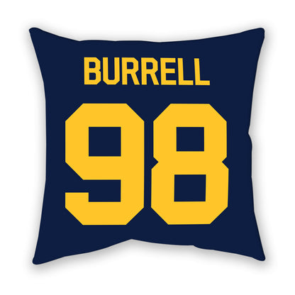 UC Berkeley - NCAA Football : Nate Burrell - Graphic Pillow-1