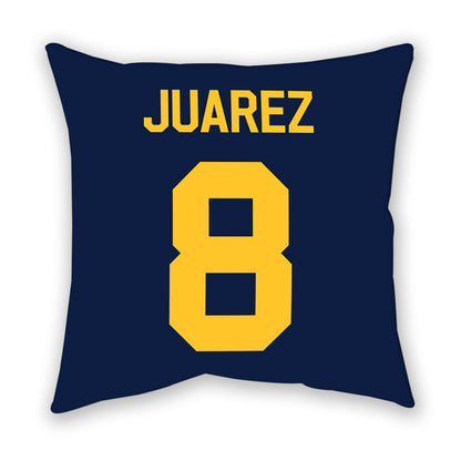 UC Berkeley - NCAA Men's Soccer : Allan Juarez - Graphic Pillow-1