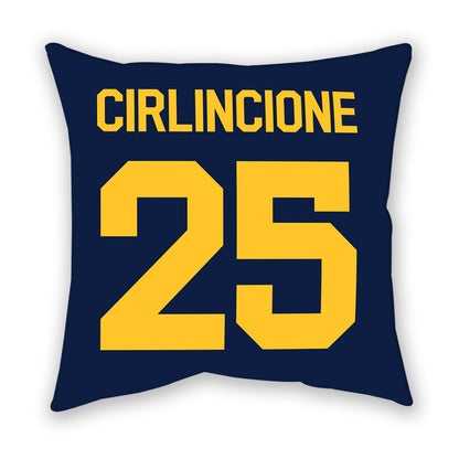 UC Berkeley - NCAA Men's Gymnastics : Samuel Cirlincione - Graphic Pillow-1