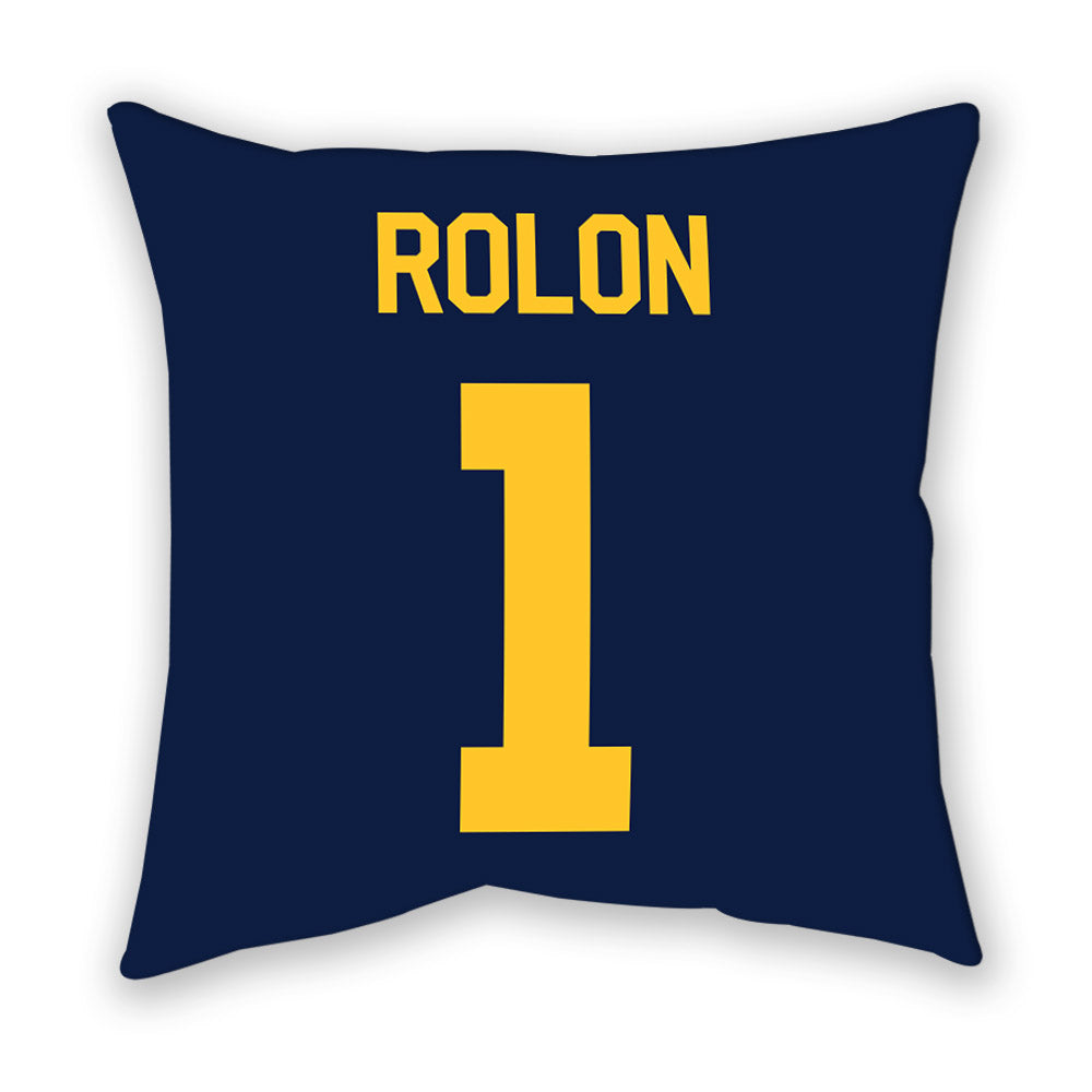 UC Berkeley - NCAA Softball : Sophia Rolon - Graphic Pillow-1