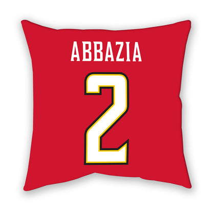 Maryland - NCAA Women's Lacrosse : Emma Abbazia - Pillow-1