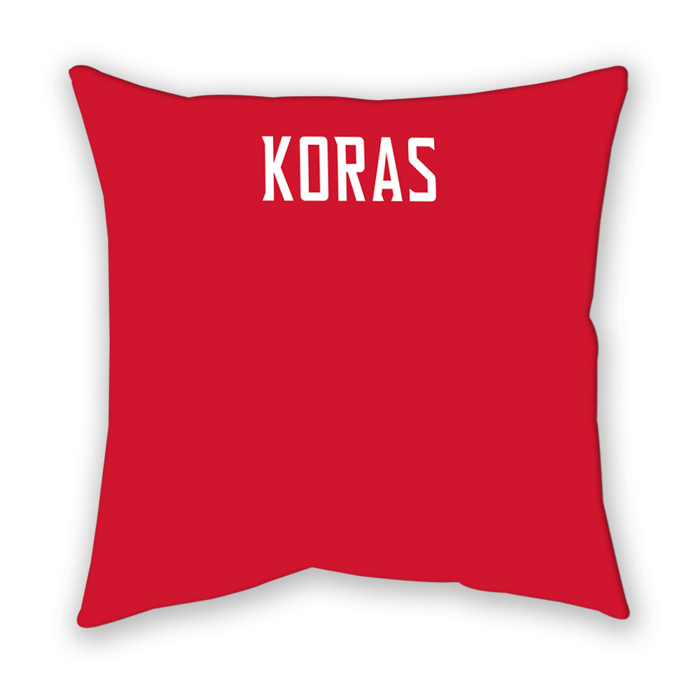 Maryland - NCAA Men's Golf : Will Koras - Pillow-1