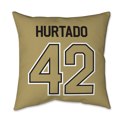 Central Florida - NCAA Baseball : Sebastian Hurtado - Graphic Pillow 16x16-1