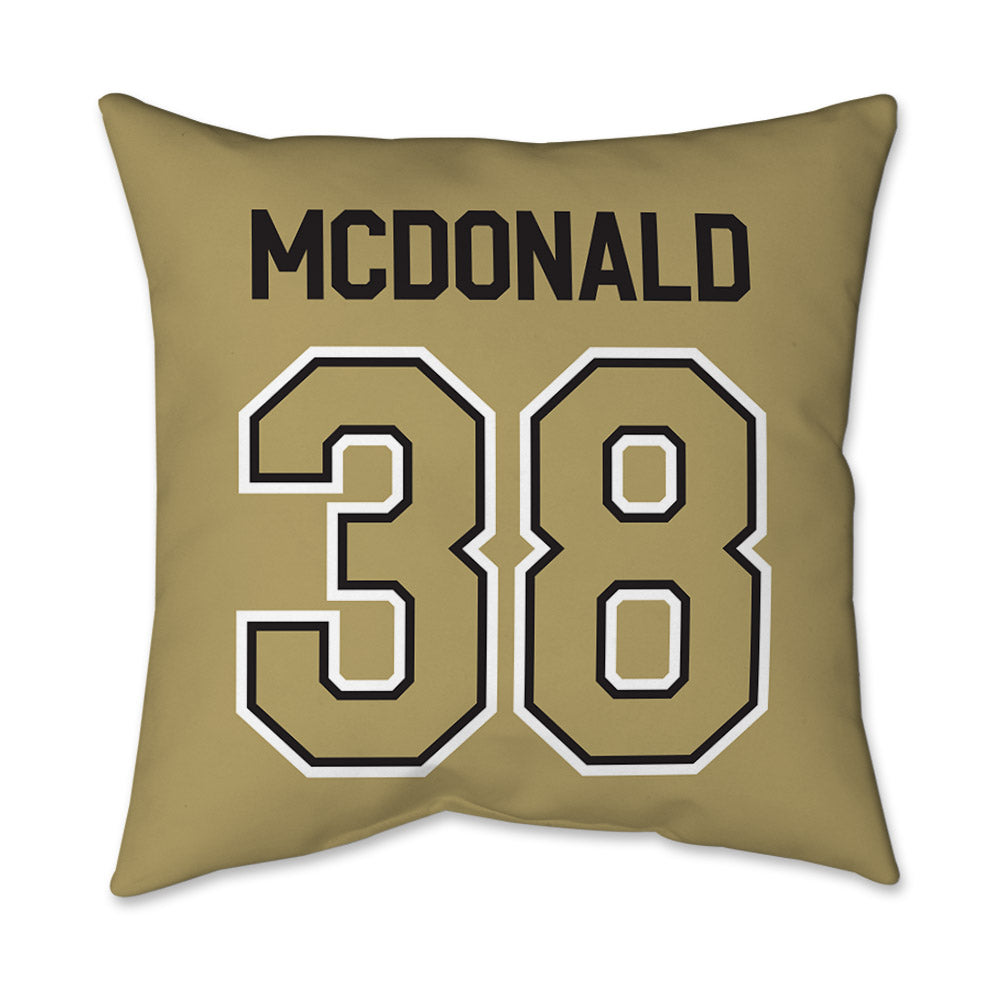 Central Florida - NCAA Football : Jayden McDonald - Graphic Pillow 16x16-1