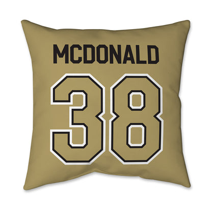 Central Florida - NCAA Football : Jayden McDonald - Graphic Pillow 16x16-1