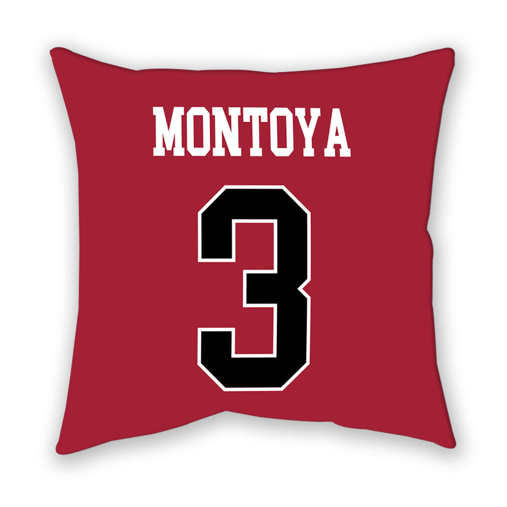 Stanford - NCAA Women's Soccer : Allie Montoya - Pillow-1