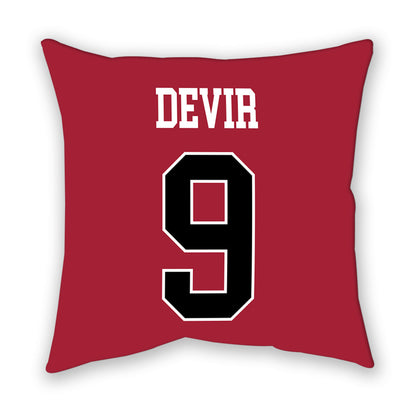 Stanford - NCAA Women's Lacrosse : Lindsey Devir - Pillow-1