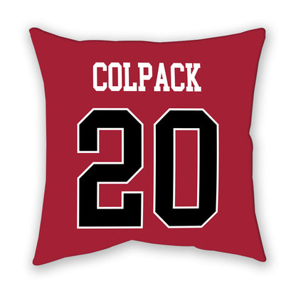 Stanford - NCAA Women's Lacrosse : Anna Colpack - Pillow-1