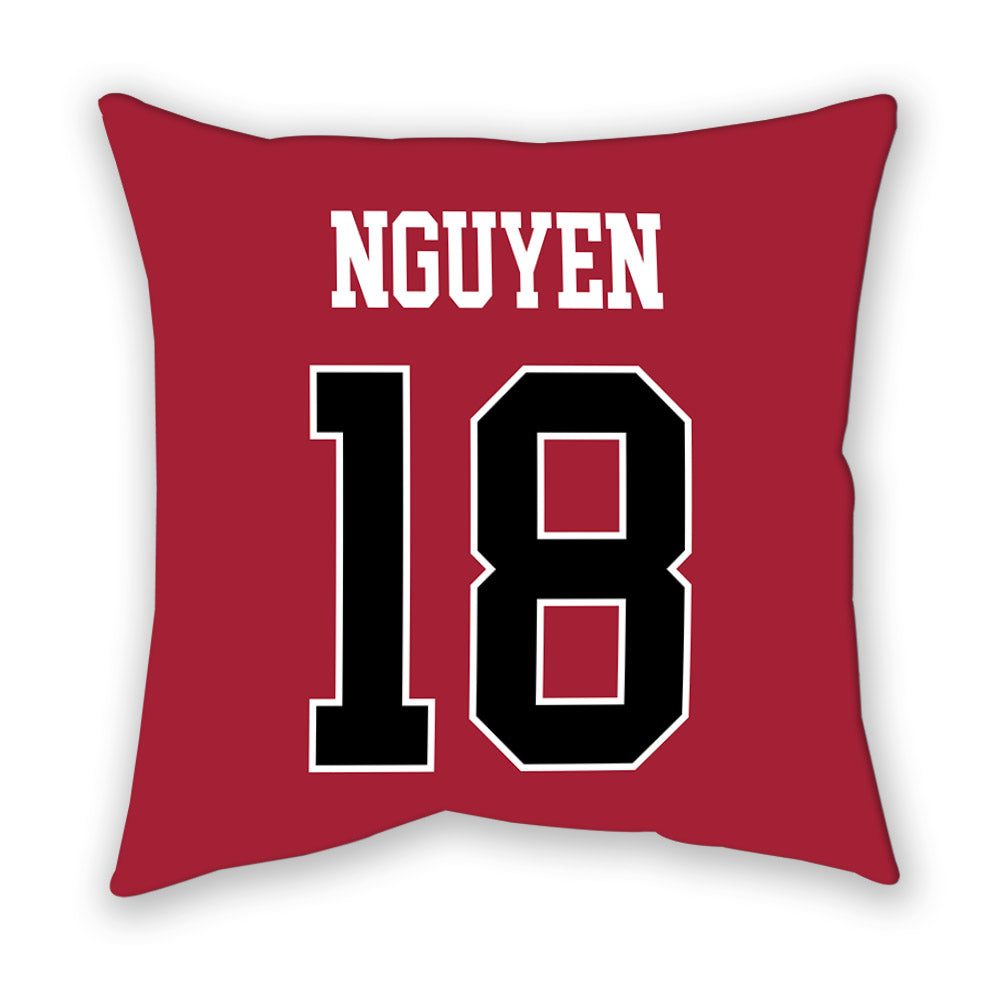 Stanford - NCAA Women's Soccer : Y-Lan Nguyen - Pillow-1