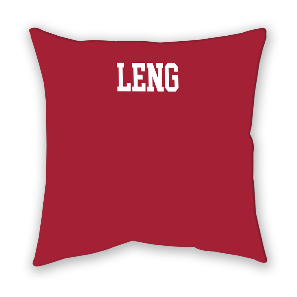 Stanford - NCAA Men's Golf : Jay Leng - Pillow-1