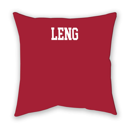 Stanford - NCAA Men's Golf : Jay Leng - Pillow-1