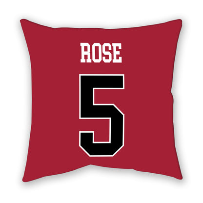 Stanford - NCAA Women's Lacrosse : Olivia Rose - Pillow-1