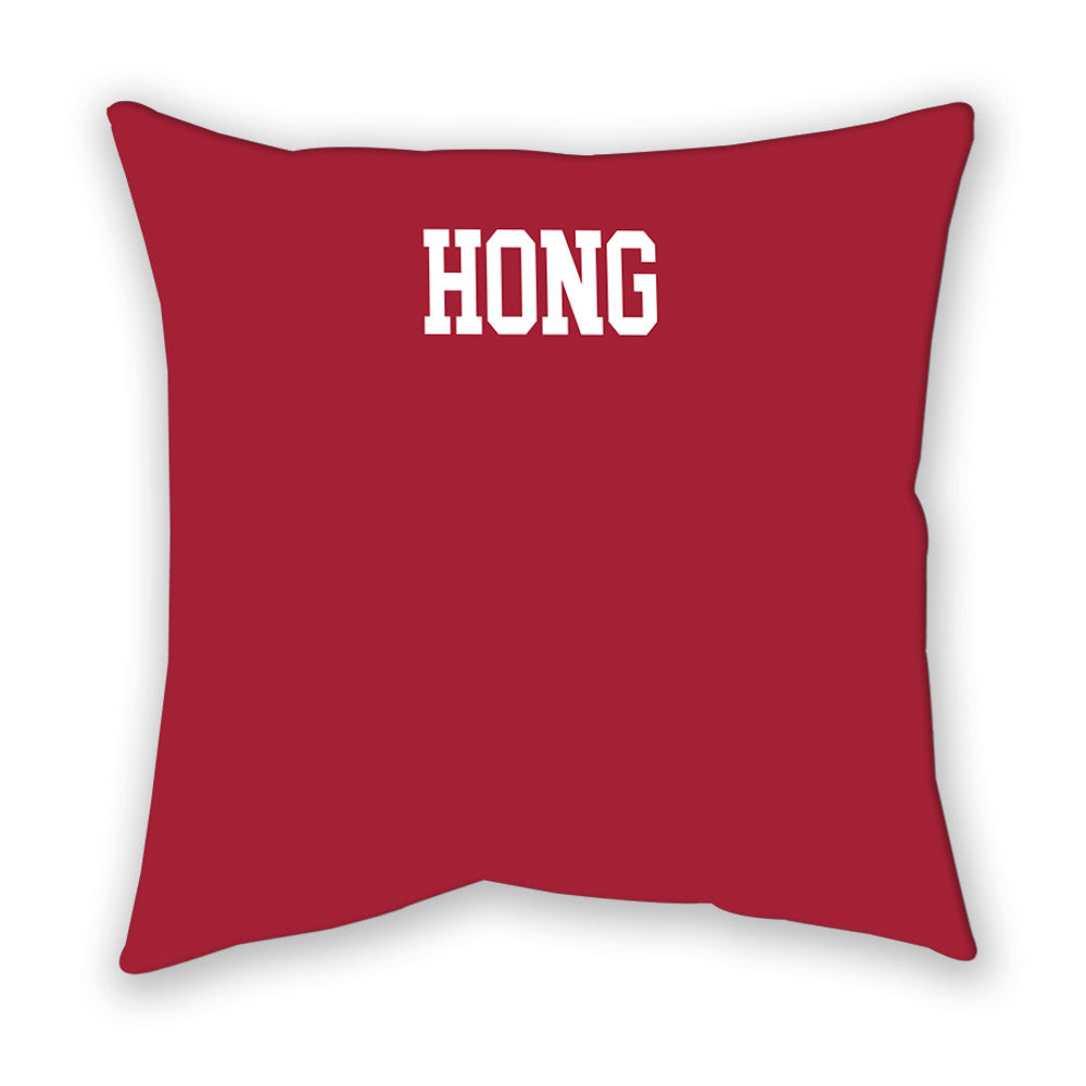 Stanford - NCAA Men's Gymnastics : Xander Hong - Pillow-1