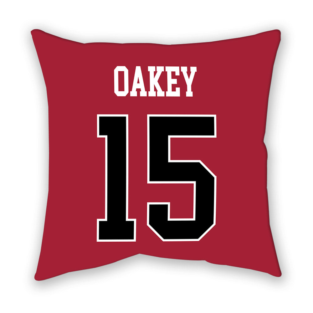 Stanford - NCAA Women's Lacrosse : Martha Oakey - Pillow-1