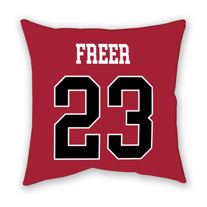 Stanford - NCAA Women's Soccer : Lily Freer - Pillow-1