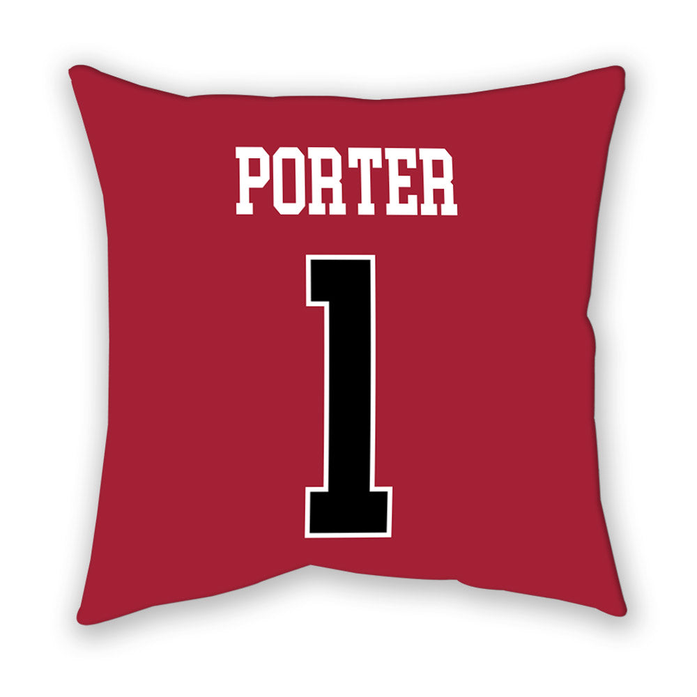 Stanford - NCAA Men's Volleyball : Evan Porter - Pillow-1