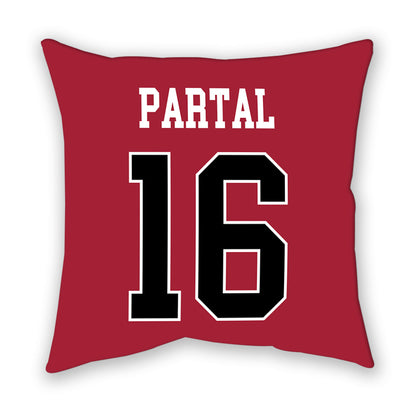 Stanford - NCAA Men's Soccer : Joshua Partal - Pillow-1