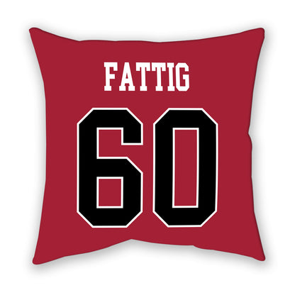 Stanford - NCAA Football : Nicholas Fattig - Pillow-1