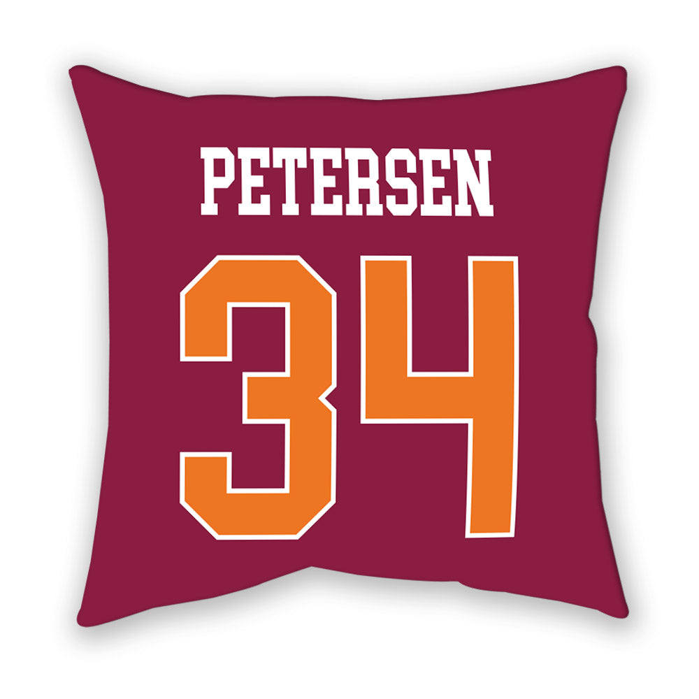 Virginia Tech - NCAA Women's Basketball : Kayl Petersen - Pillow-1