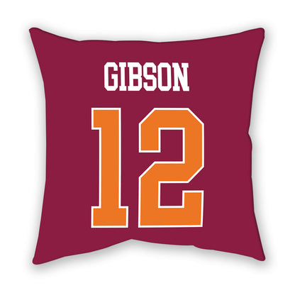 Virginia Tech - NCAA Baseball : Ethan Gibson - Pillow-1