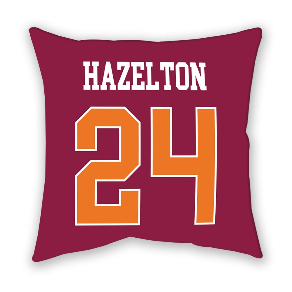 Virginia Tech - NCAA Women's Volleyball : Reese Hazelton - Pillow-1