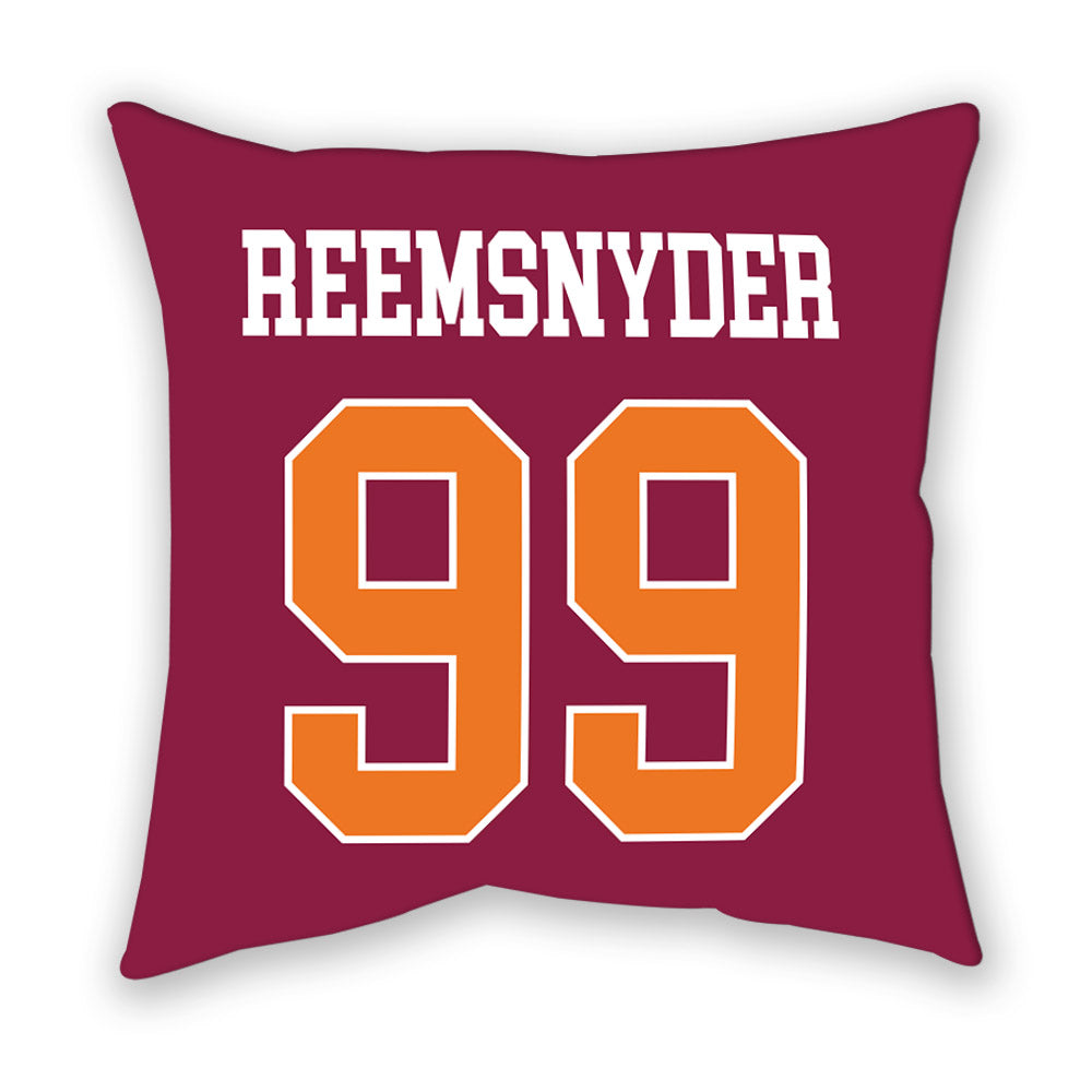 Virginia Tech - NCAA Football : Cole Reemsnyder - Pillow-1