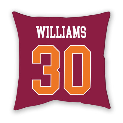 Virginia Tech - NCAA Football : Krystian Williams - Pillow-1