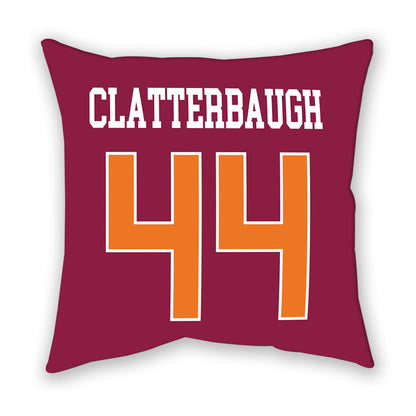 Virginia Tech - NCAA Football : Brett Clatterbaugh - Pillow-1