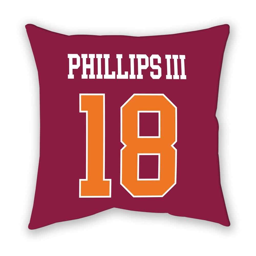 Virginia Tech - NCAA Football : Mose Phillips III - Pillow-1