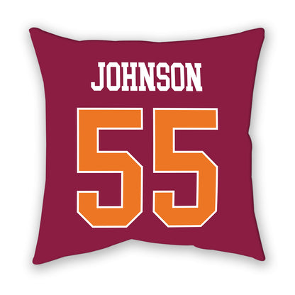 Virginia Tech - NCAA Football : Gerard Johnson - Pillow-1