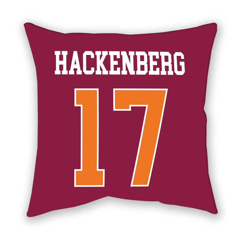 Virginia Tech - NCAA Men's Soccer : Ethan Hackenberg - Pillow-1
