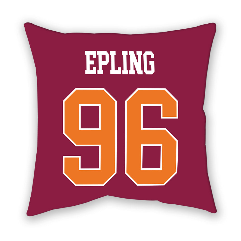Virginia Tech - NCAA Football : Christian Epling - Pillow-1