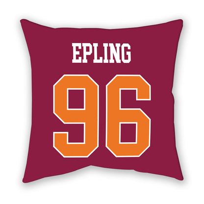 Virginia Tech - NCAA Football : Christian Epling - Pillow-1
