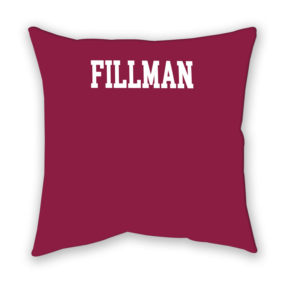 Virginia Tech - NCAA Cheerleading : Rachel Fillman - Pillow-1