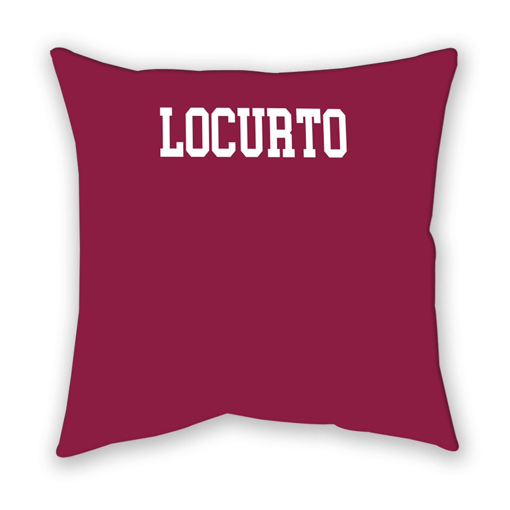 Virginia Tech - NCAA Baseball : Nick Locurto - Pillow-1