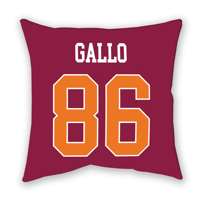 Virginia Tech - NCAA Football : Nick Gallo - Pillow-1