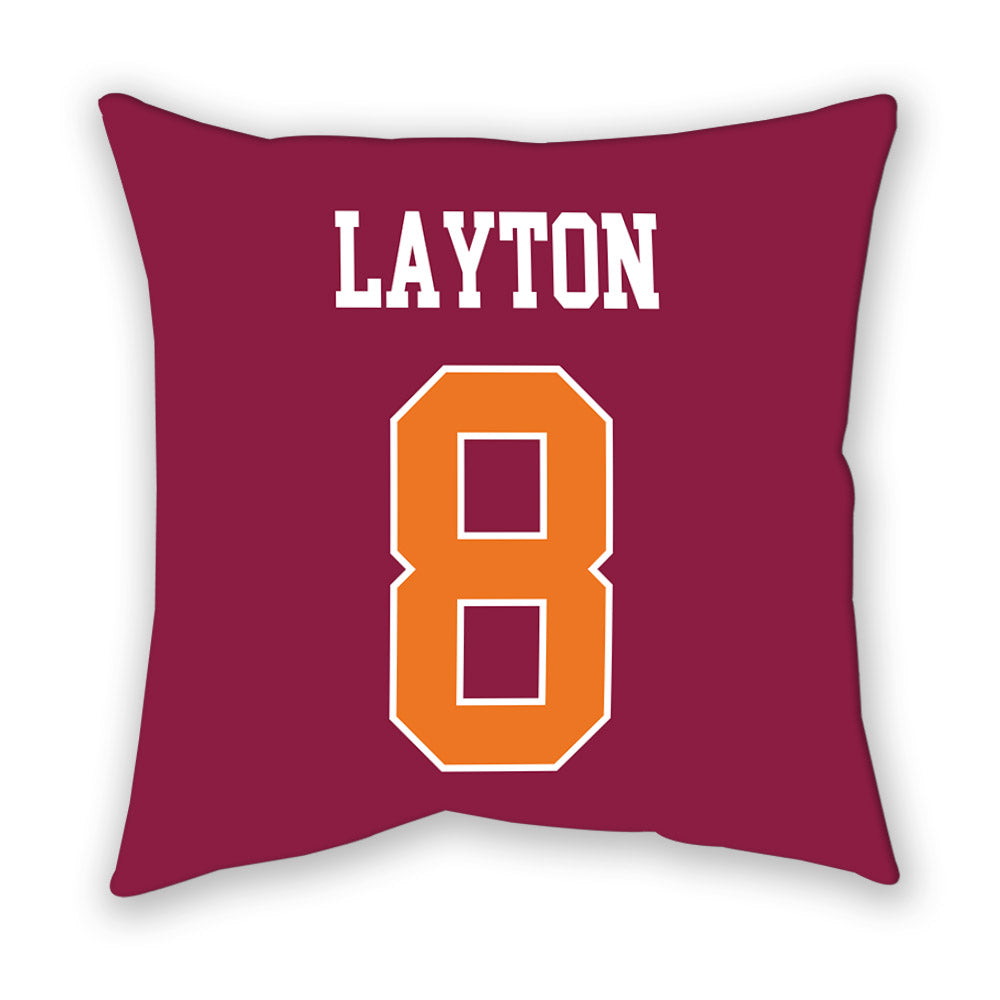 Virginia Tech - NCAA Softball : Avery Layton - Pillow-1
