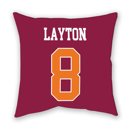Virginia Tech - NCAA Softball : Avery Layton - Pillow-1