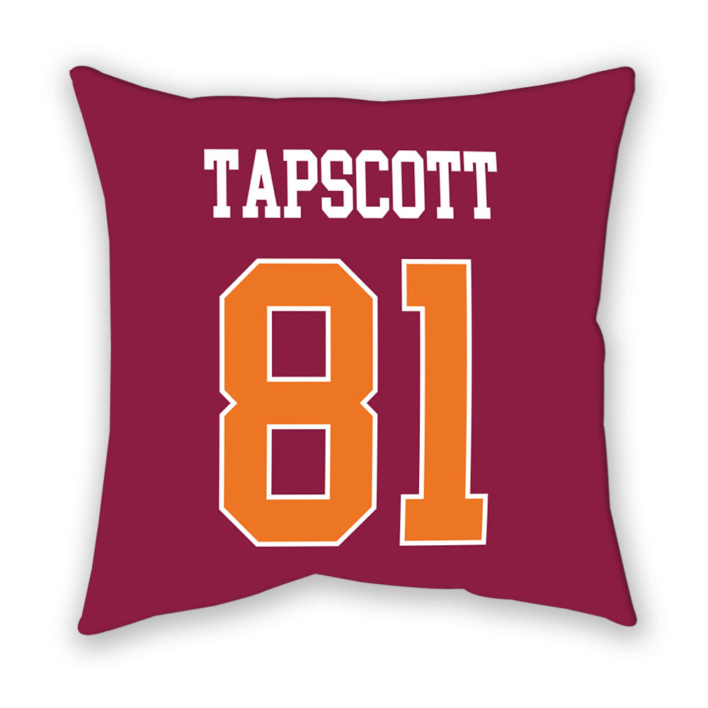 Virginia Tech - NCAA Football : Jordan Tapscott - Pillow-1