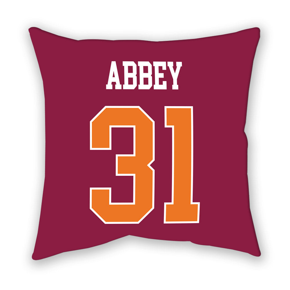 Virginia Tech - NCAA Football : Jason Abbey - Pillow-1