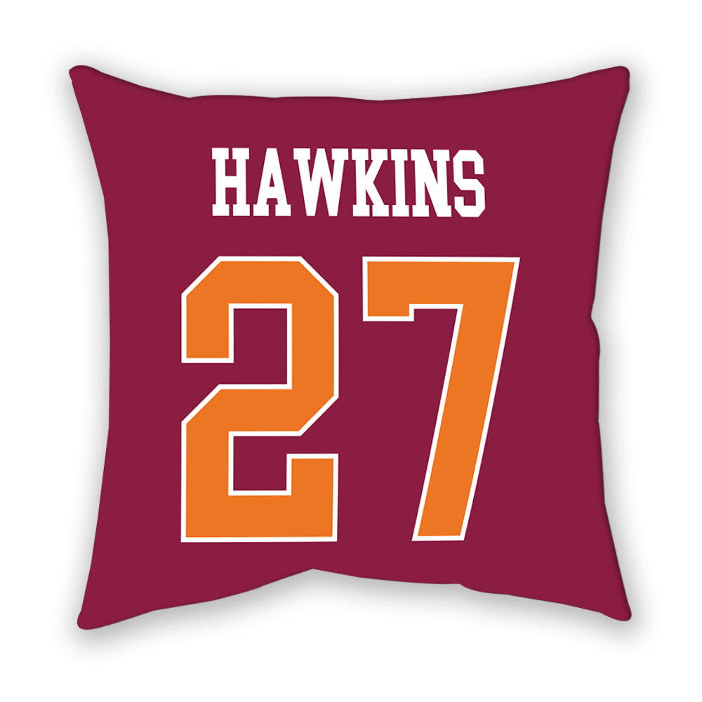 Virginia Tech - NCAA Football : Marcellous Hawkins - Pillow-1