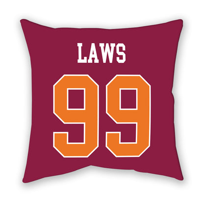 Virginia Tech - NCAA Football : Emmett Laws - Pillow-1