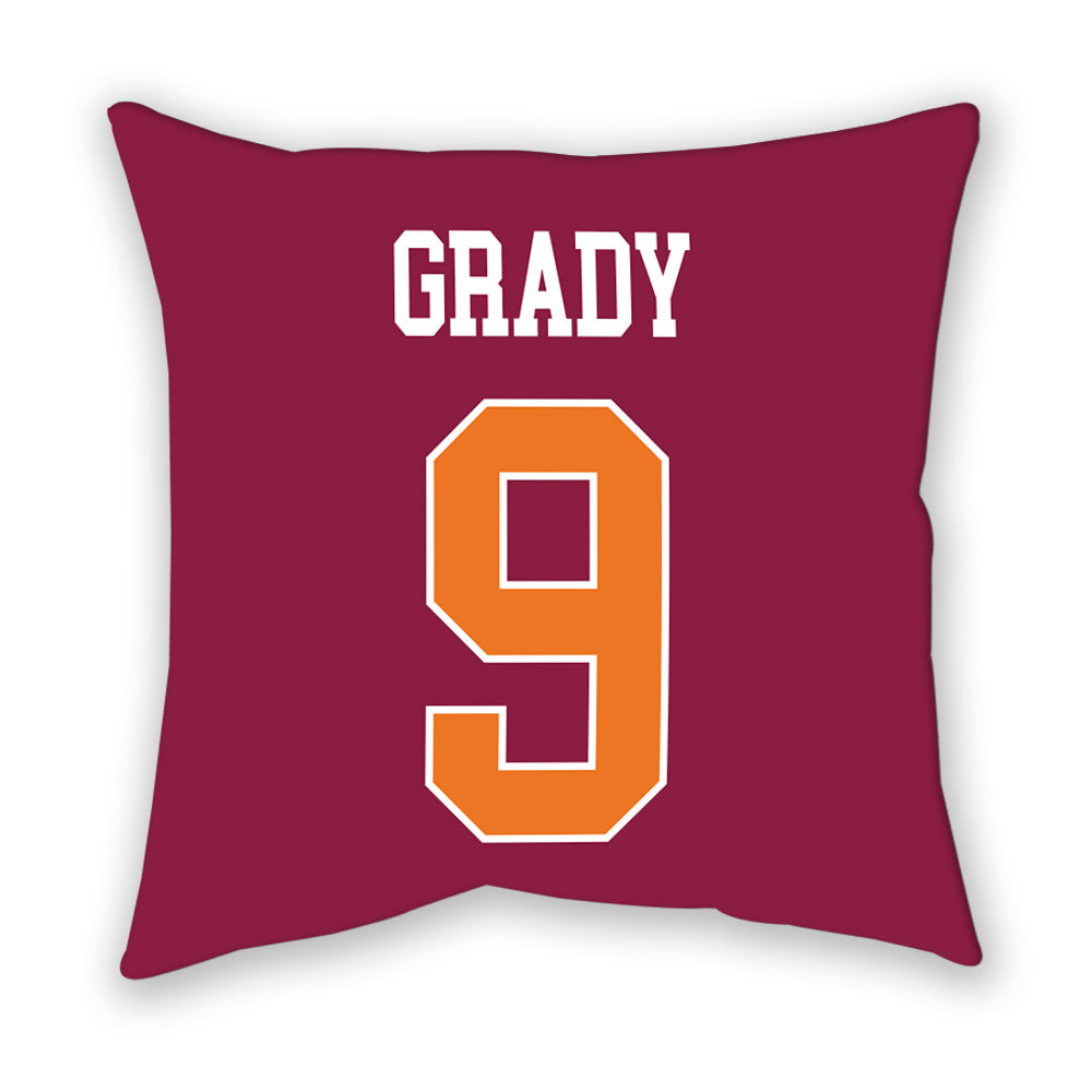 Virginia Tech - NCAA Baseball : Clay Grady - Pillow-1