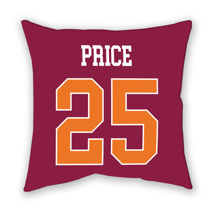 Virginia Tech - NCAA Women's Soccer : Taylor Price - Pillow-1