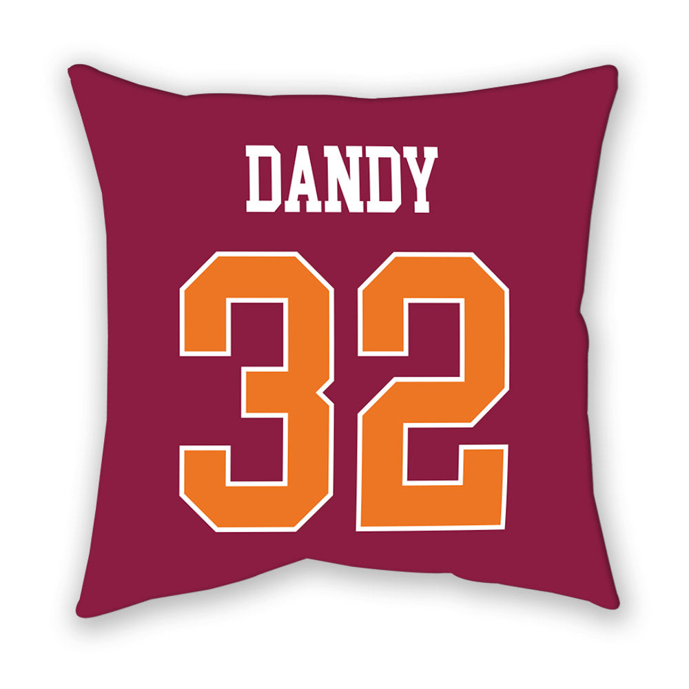 Virginia Tech - NCAA Football : Deric Dandy - Pillow-1
